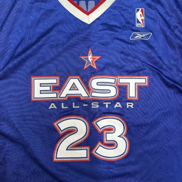 LeBron James East All-Star #23 Cleveland Cavaliers 2005 Reebok Jersey XL - Picture 4 of 9